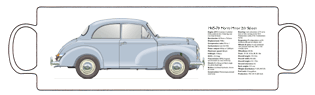 Morris Minor 2dr Saloon 1965-70 Mug 2